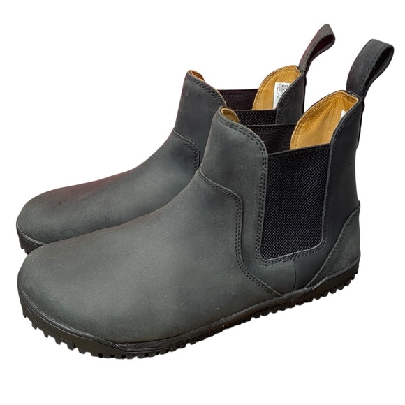 Xero Ridgeway Leather Chelsea Boot Mens 10 Brown Barefoot Zero Drop Minimalist - Picture 1 of 8